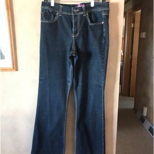 NWOT Gloria Vanderbilt Dark WashBoot Cut Jeans 10
